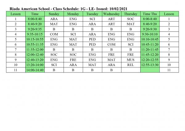 ClassSchedulesle page 0001