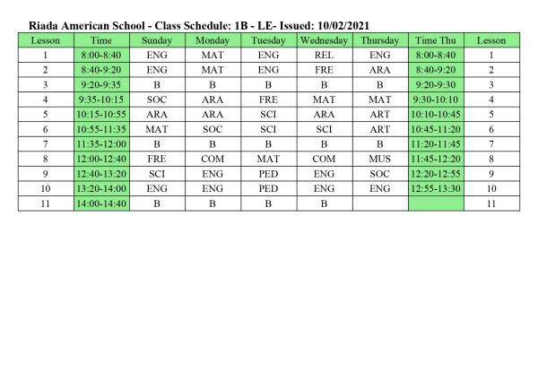 ClassSchedulesle page 0002