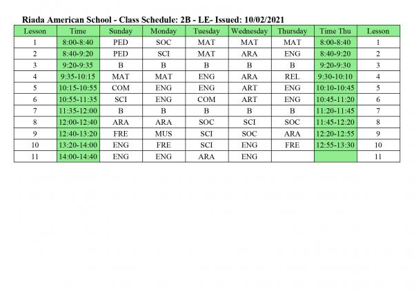 ClassSchedulesle page 0004