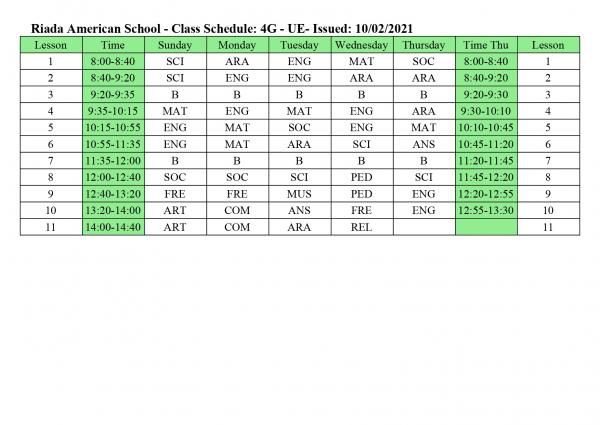 ClassSchedulesue page 0001