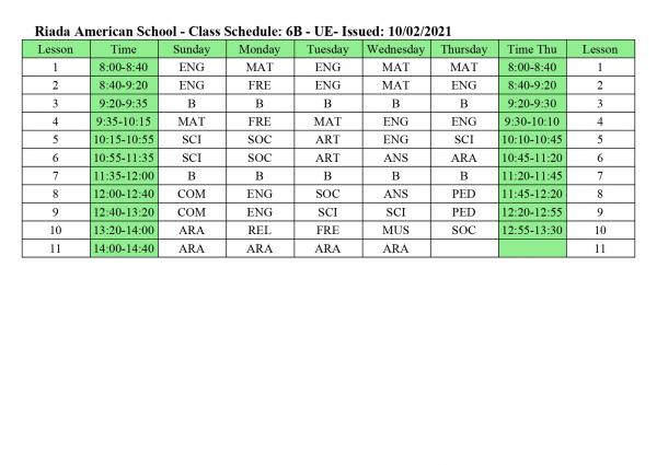 ClassSchedulesue page 0006